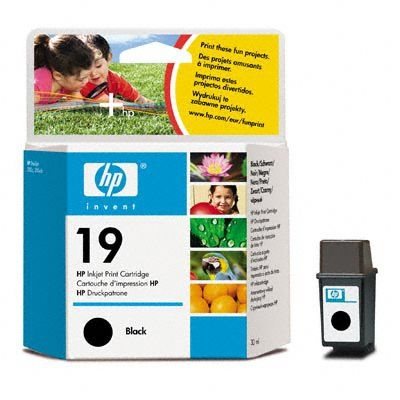 Tintenpatrone Original Nr. 19 - C6628A - schwarz