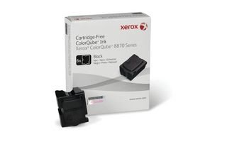 Xerox ColorStix schwarz 6er Pack für CQ8870