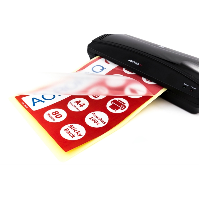 Fellowes Apex Pochettes De Plastification A4 – 115 Et 150 Microns – Pack 100 – Finition Brillante Haute Qualité – Protégez Vos Documents