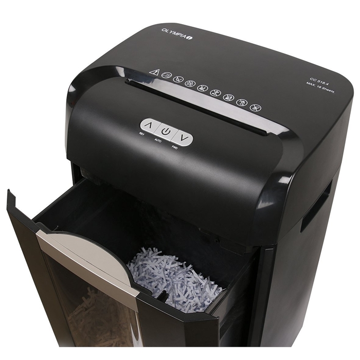 Olympia CC 518.4 - Aktenvernichter, Querschneider, ECO, 18 Blatt, PRO ...