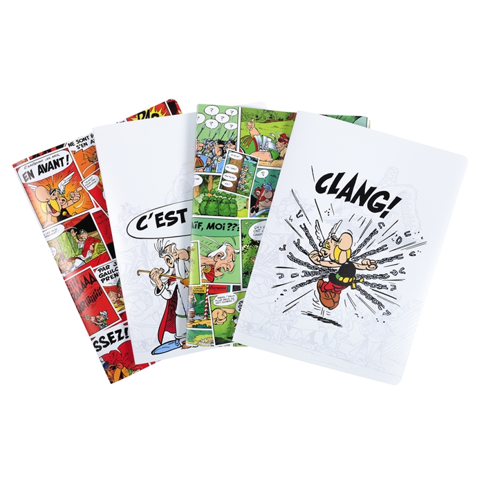 Sichtmappe ASTERIX aus PP mit 20 Hüllen in Format DIN A4
