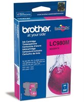 Brother Tinte magenta für DCP-145C, LC-980M