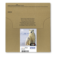 Epson Original Multipack BK/C/M/Y 26 EasyMail - C13T26164511