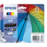 Epson Original Tinte Multipack bkcmy 406 Umbrella - C13T17G64010