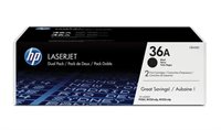 HP 36A original 2er-Pack Toner schwarz - CB436AD