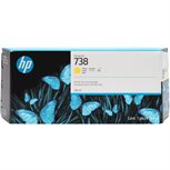 HP 738 Original HC Tinte gelb - 676M8A
