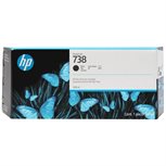 HP 738 Original HC Tinte schwarz - 498N8A