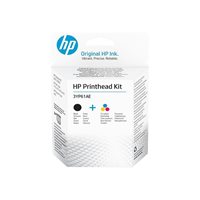 HP Original 2er Pack Druckkopf-Kit schwarz, cyan, magenta, gelb - 3YP61AE