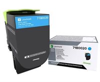 Lexmark Original - Toner cyan -  71B0020