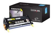 Lexmark Tonerkassette gelb HC für X560, X560H2YG