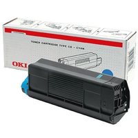 OKI Toner Original für C3100, cyan