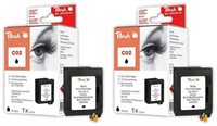 Peach Doppelpack Druckköpfe schwarz - PI100-189