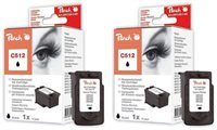Peach Doppelpack Druckköpfe schwarz - PI100-212