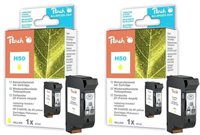 Peach Doppelpack Druckköpfe yellow - PI300-497