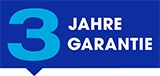 3 Jahre Herstellergarantie