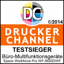 Der Epson WF-5620DWF ist Druckerchannel Testsieger